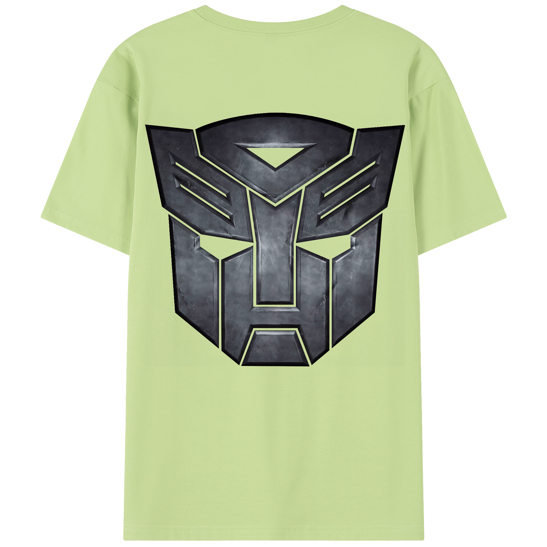 （画像用） Transformers トランスフォーマー 綿100％半袖Tシャツ（背面プリント）